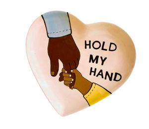 Beverly Hills Hold My Hand Plate