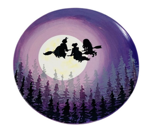 Beverly Hills Kooky Witches Plate