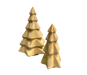 Beverly Hills Rustic Glaze Faceted Trees