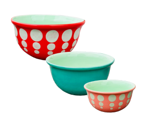 Beverly Hills Retro Mixing Bowls