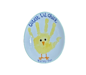 Beverly Hills Little Chick Egg Plate