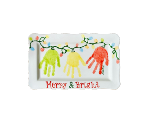 Beverly Hills Merry and Bright Platter