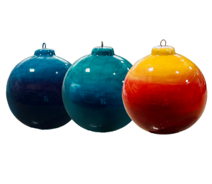 Beverly Hills Jewel Toned Ombre Ornament