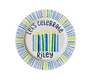 Beverly Hills Let's Celebrate Plate