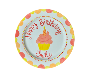 Beverly Hills Birthday Cupcake Plate