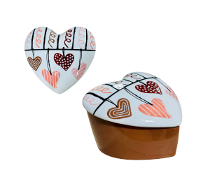 Beverly Hills Heart Slanted Box